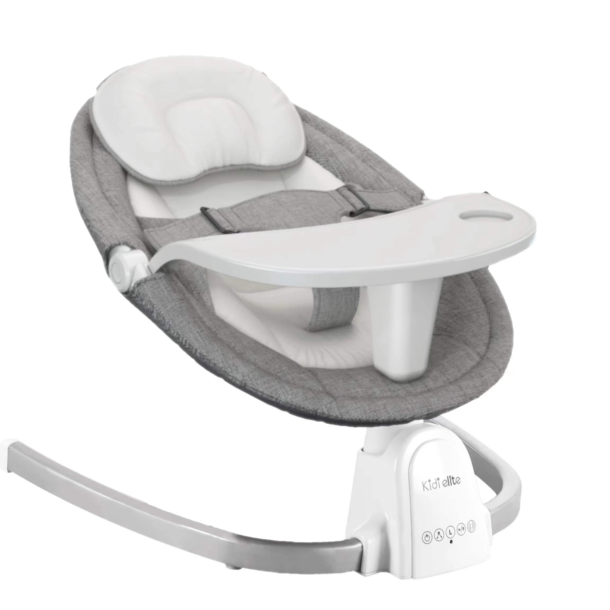 With 12 music, intelligent induction start-stop system, baby electric rocking chair