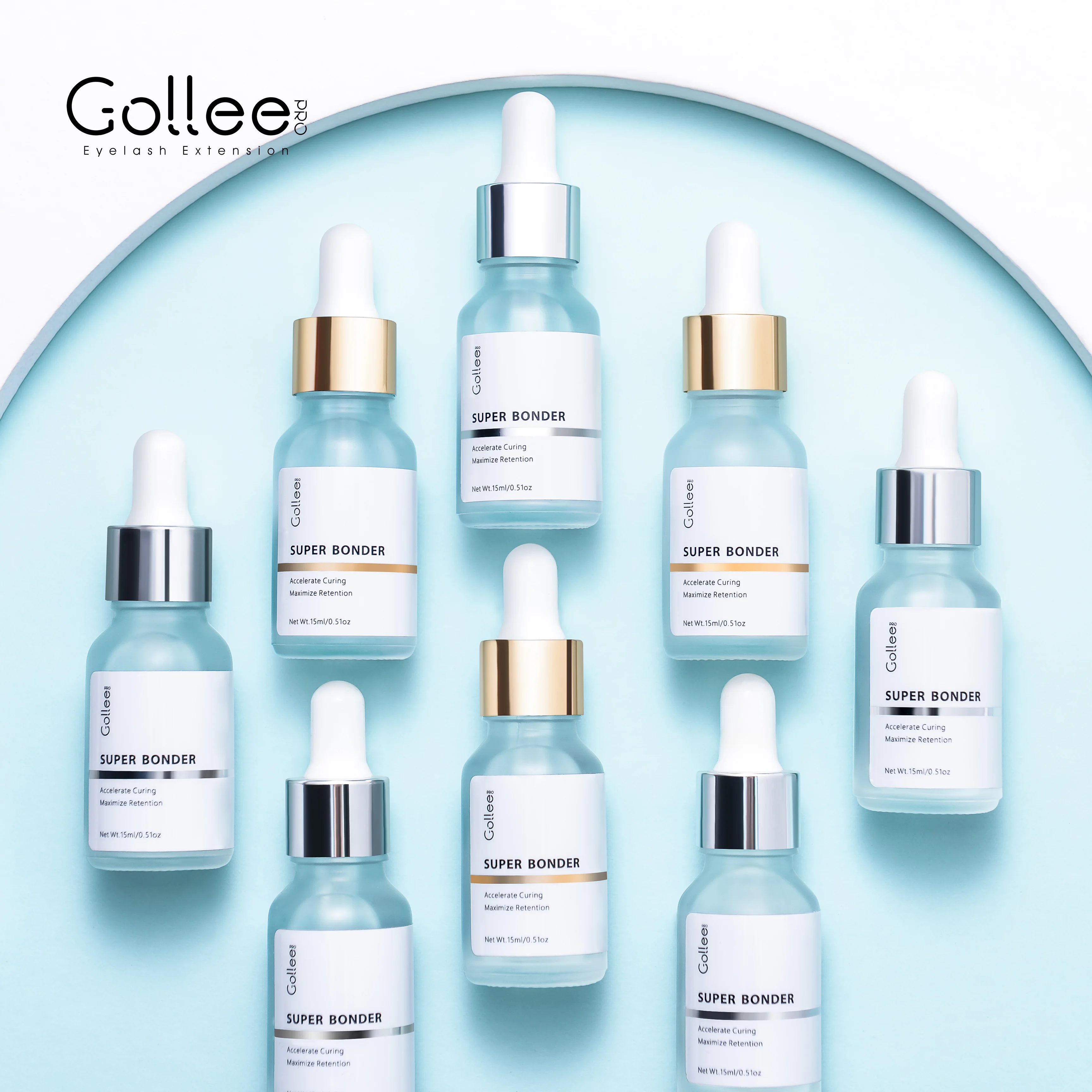 Gollee корейский супер-клей для наращивания ресниц индивидуальный латекс бесплатно лучший клей профессиональный