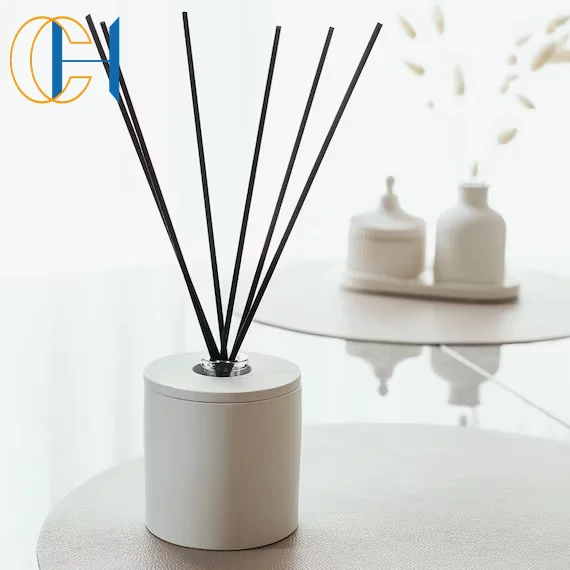 C&H Custom Wholesale Luxury Modern Reed Diffuser Set Aroma therapy Ceramic Diffuser for Essential Oils Air Freshener