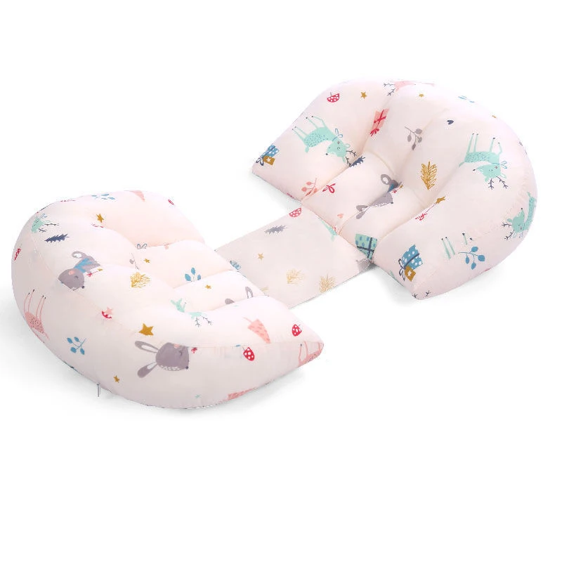 Multipurpose Breastfeeding Multi-color Organic Cotton Soft Sleep Wedge Contour Pregnancy Pillows