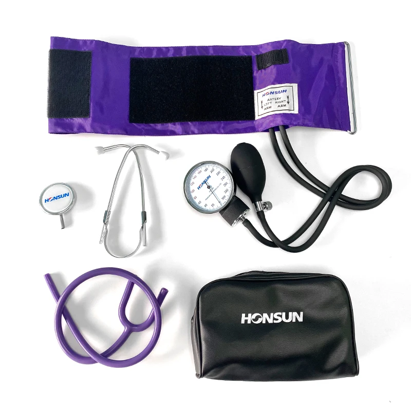 HONSUN HS-50E Health Care Product Professional Aneroid Sphygmomanometer Kit With Large Manometer For Adult