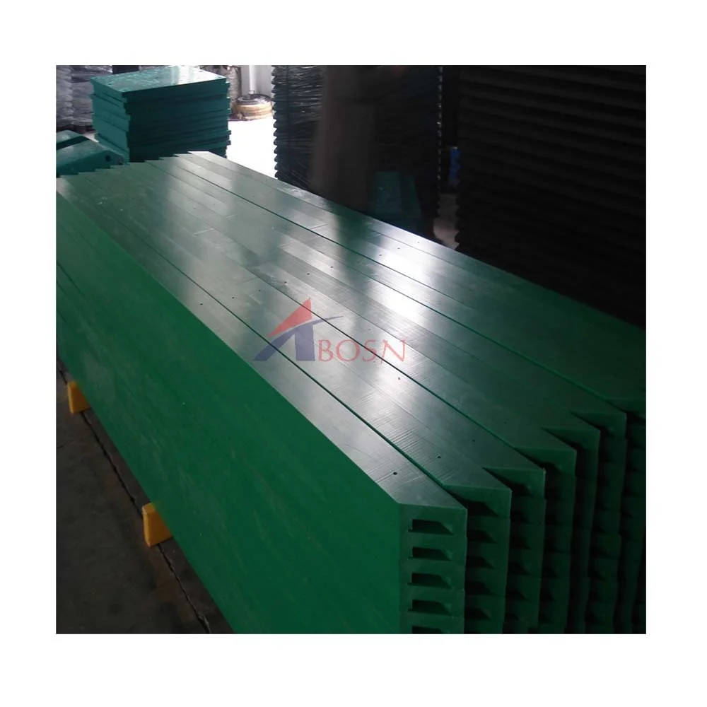 UHMWPE Chain Guide/Wear Resisting Plastic Chain Guide for conveyor Rail
