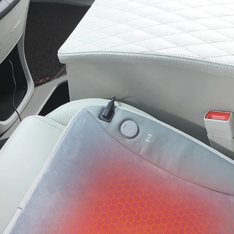 Factory Wholesale Car Outdoor Seat Platform Using Three-Speed Temperature Control Timing Far Infrared Heating Seat Cushion