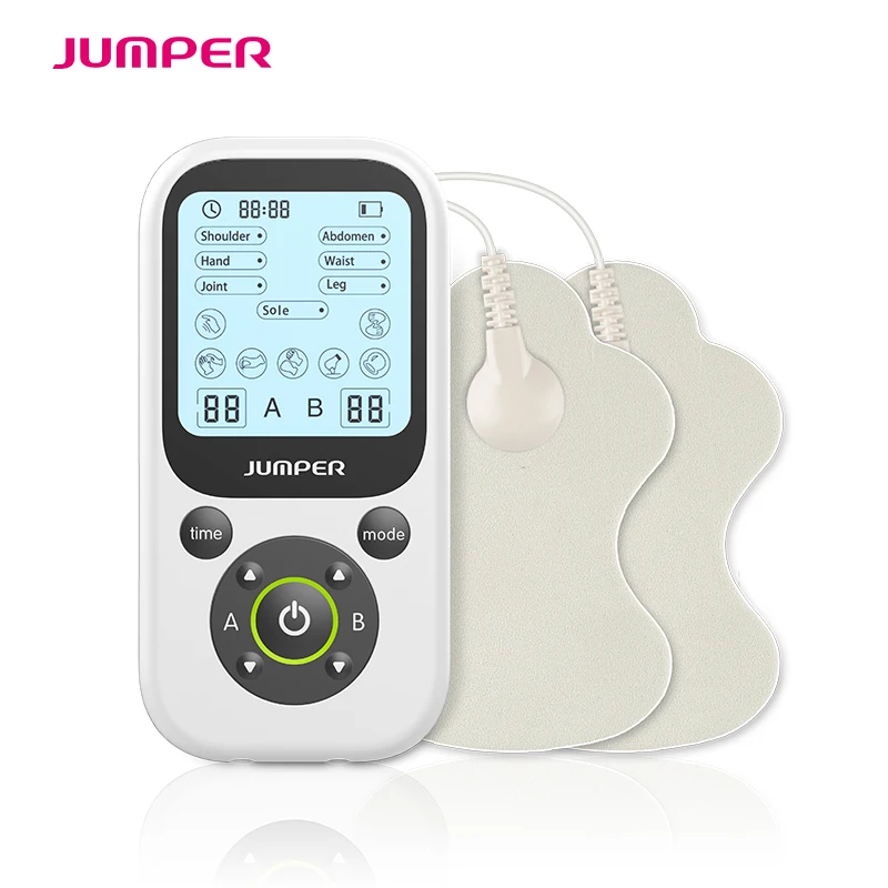 JUMPER 2022 new model smart TENS JPD-ES210 2 channel with 4 cables easy to operate at home