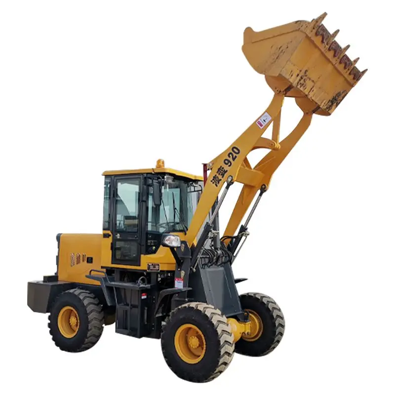 China rated load 1500kg  Wheel Loader Shovel ZL920 Front End Loader ZL16  for Sale