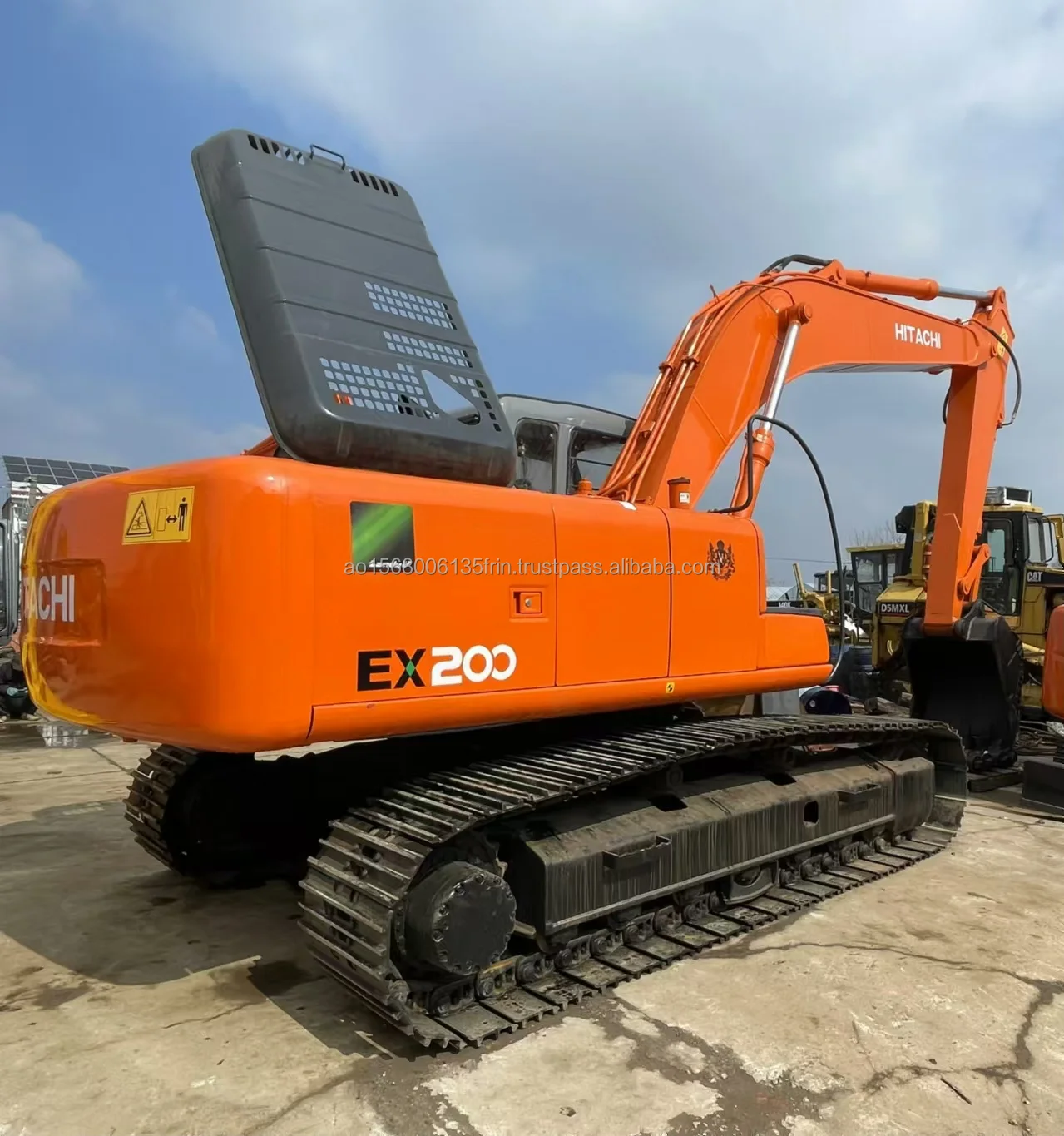 original Japan used hitachi EX200-5 excavator Used Hitachi EX200 ZX200 excavator