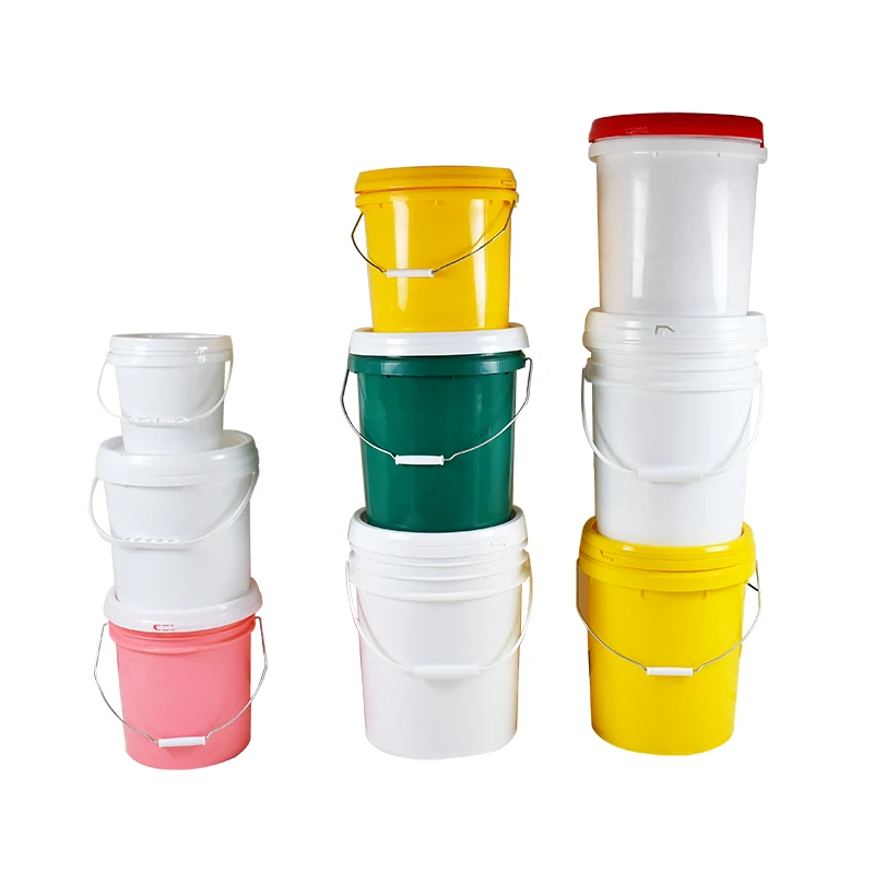 
Factory-made plastic buckets of various specifications 
