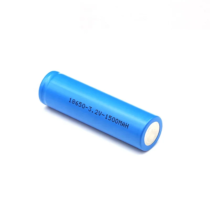 Factory Priced 3.2V Cylindrical IFR18500 1300mAh Lithium Li-FePO4 Battery for Home Appliances