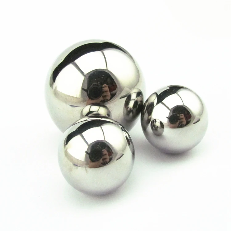 Chrome steel, carbon steel, stainless steel material 15mm steel ball for bearing