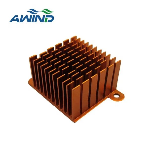 Extrusion aluminum led cooling heatsink with anodizing finish aluminium heat sink profiles