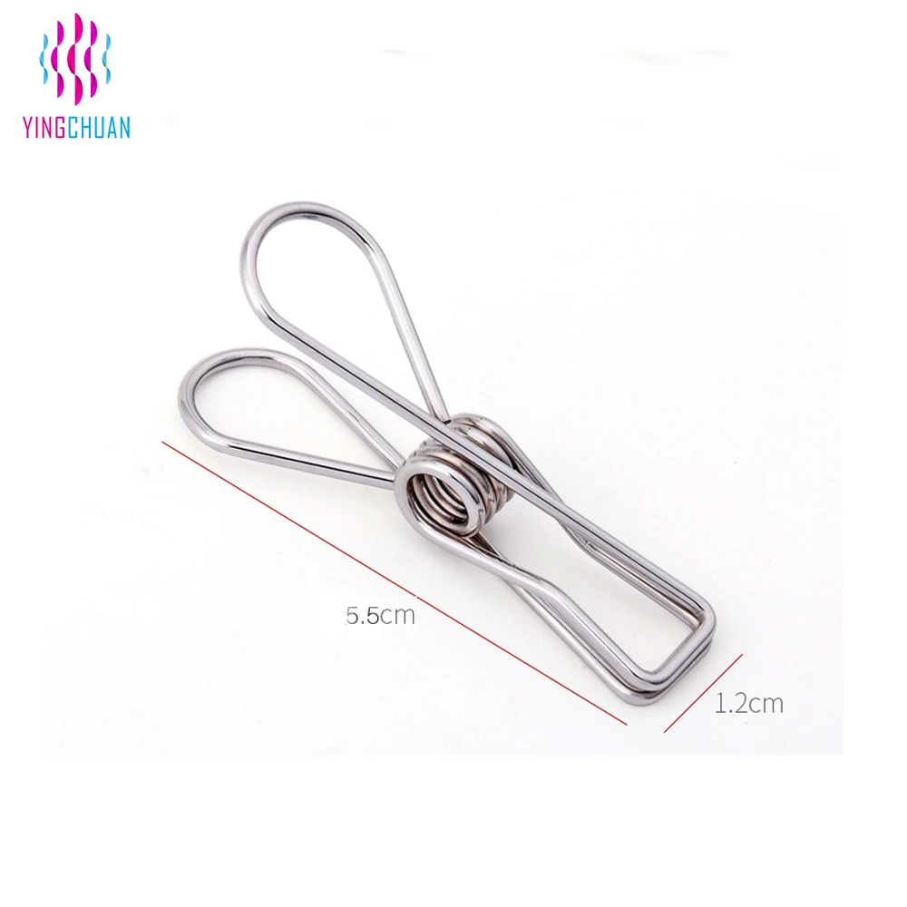 Wholesale Sale Metal Laundry Clothing Stainless Steel Peg durable 316 stainless steel clothes metal pegs
