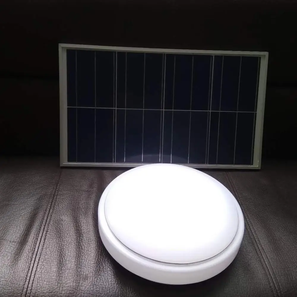 
Factory price indoor led solar ceiling light solar energy with remote control 