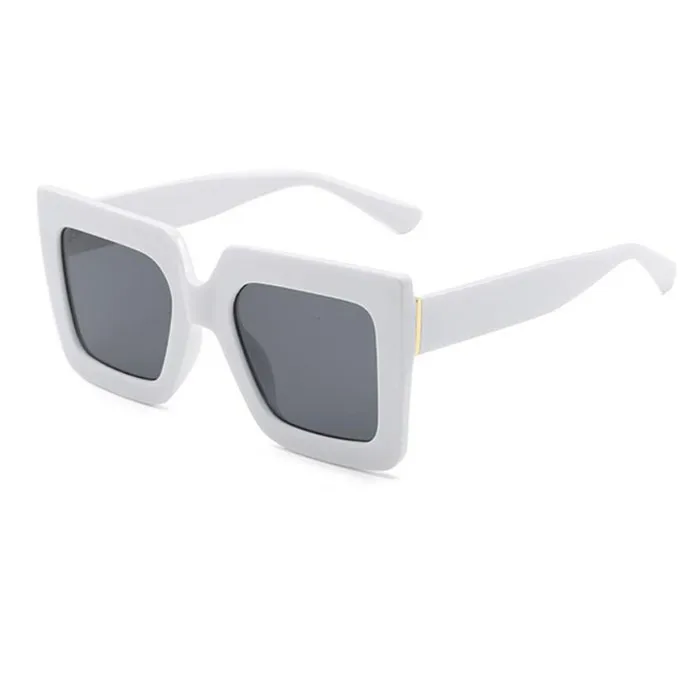 Yiwu wholesale square rectangle hot Fashion PC Square uv400 Sun glasses Female Shades sunglasses for women