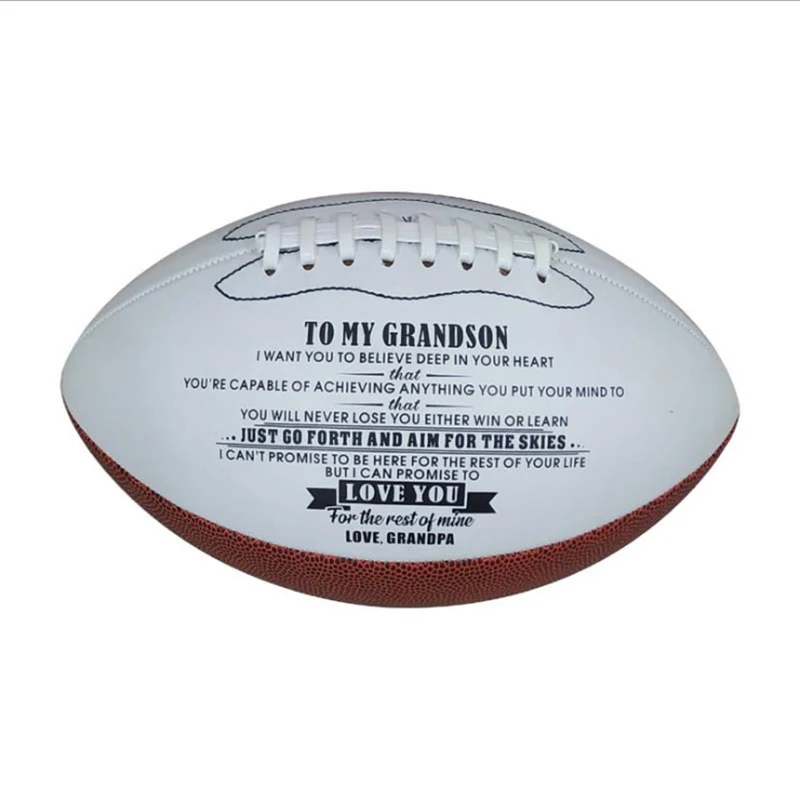 China manufacturers custom wholesale gifts No. 9 American football professional football game used
