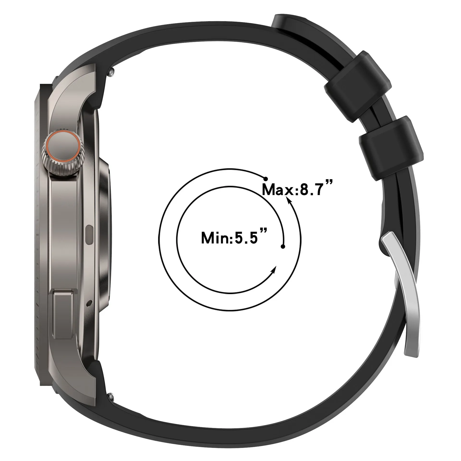 Силиконовый ремешок для часов Amazfit Balance A2286