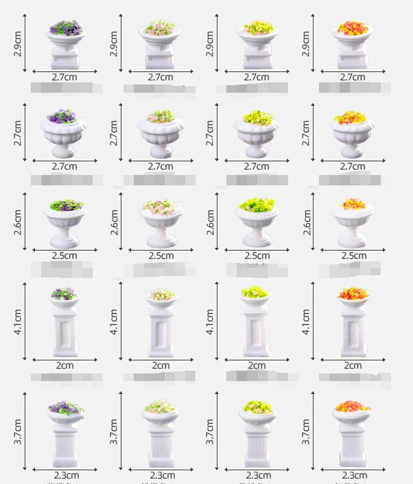 china products manufacturers artificial plant succulent flower planter potting fairy garden micro Landscape European style decor