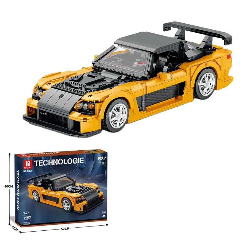Конструктор для автомобиля RX7 1482 шт.