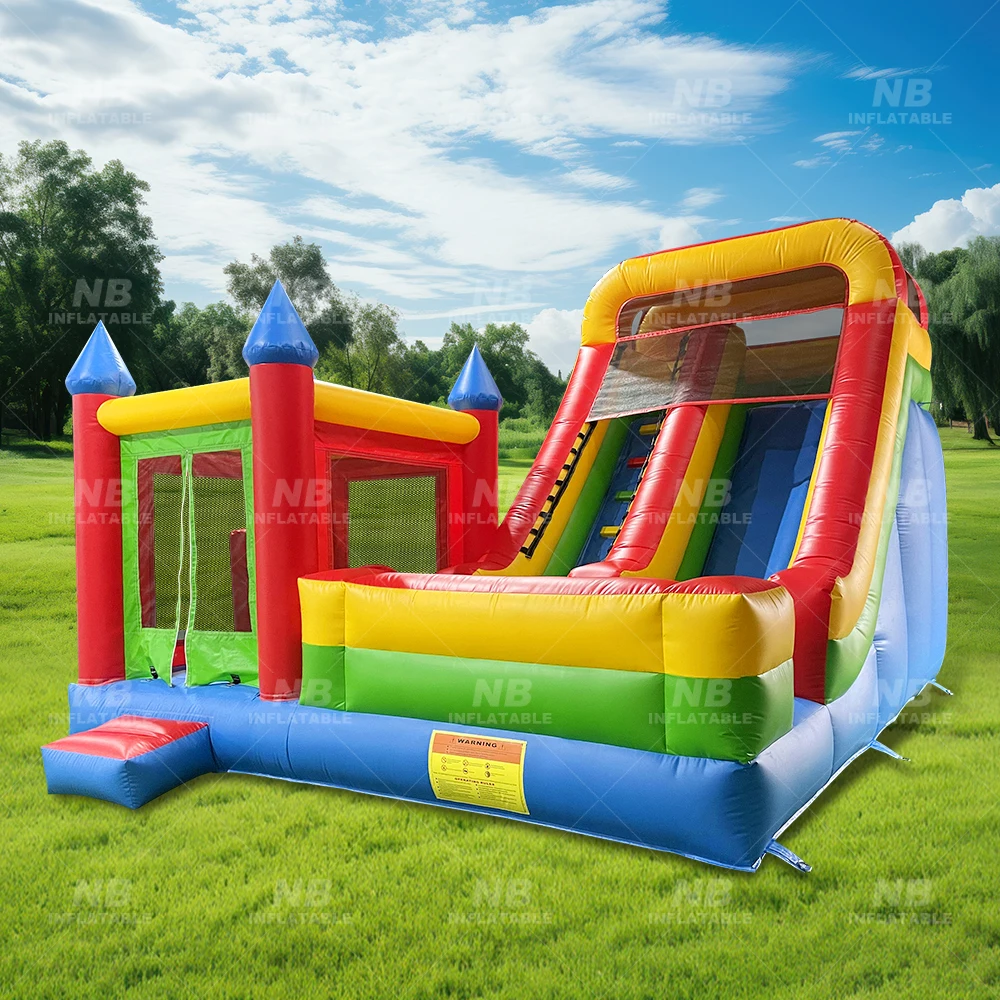 Bounce bouncy house slide combo bouncer bouncy combo gonflable inflatable jump castle