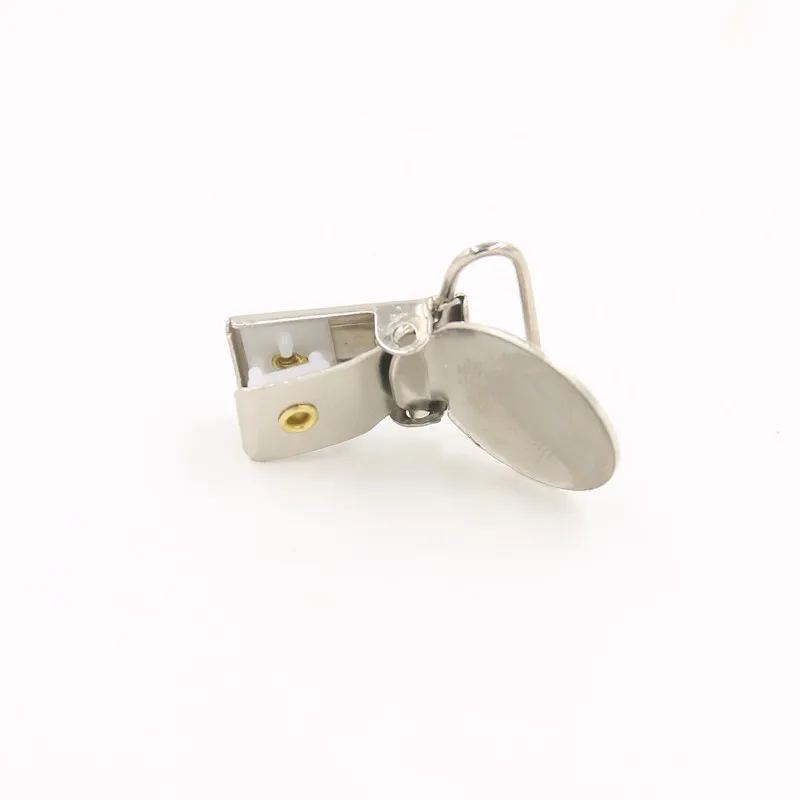 Оптовая продажа, 25 мм круглый зажим для соски, высококачественный Регулируемый зажим для одежды