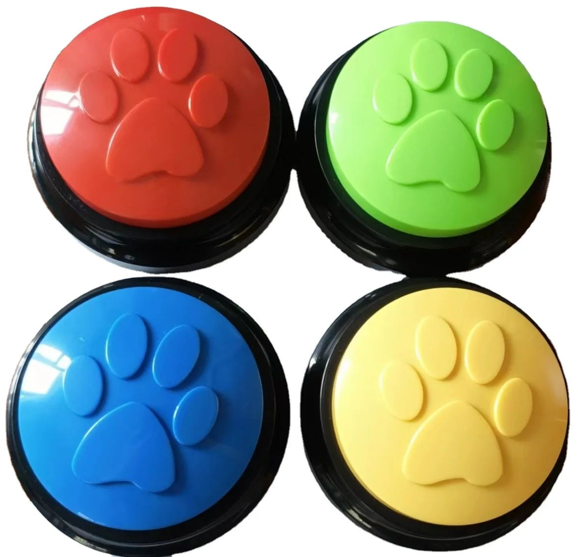 Wholesale Dog Communication Buttons Recordable Dog Talking Training Button Custom Dog Button