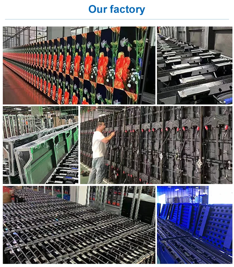 Оптовая Продажа с высокой частотой обновления наружного внутреннего арендного шкафа светодиодный дисплей экран 500x500 арендный
