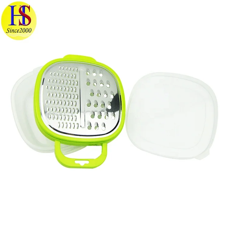 Food Grade Multifunction Stainless Steel 3 In 1 Lemon Zester Cheese Julienne Vegetable Grater