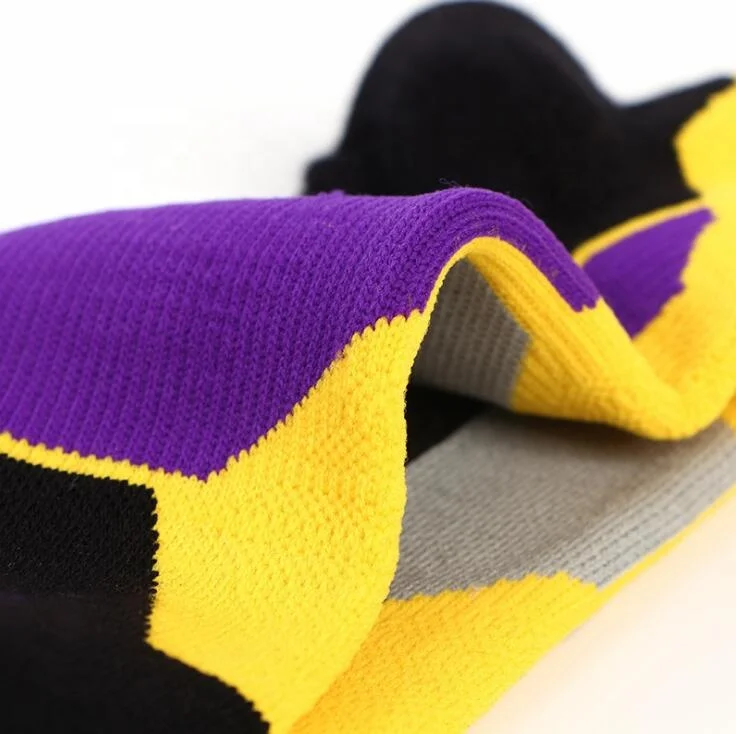 Short Crew Terry Bottom Cushion Non-Slip Super Elite Street Basketball Socks For Men