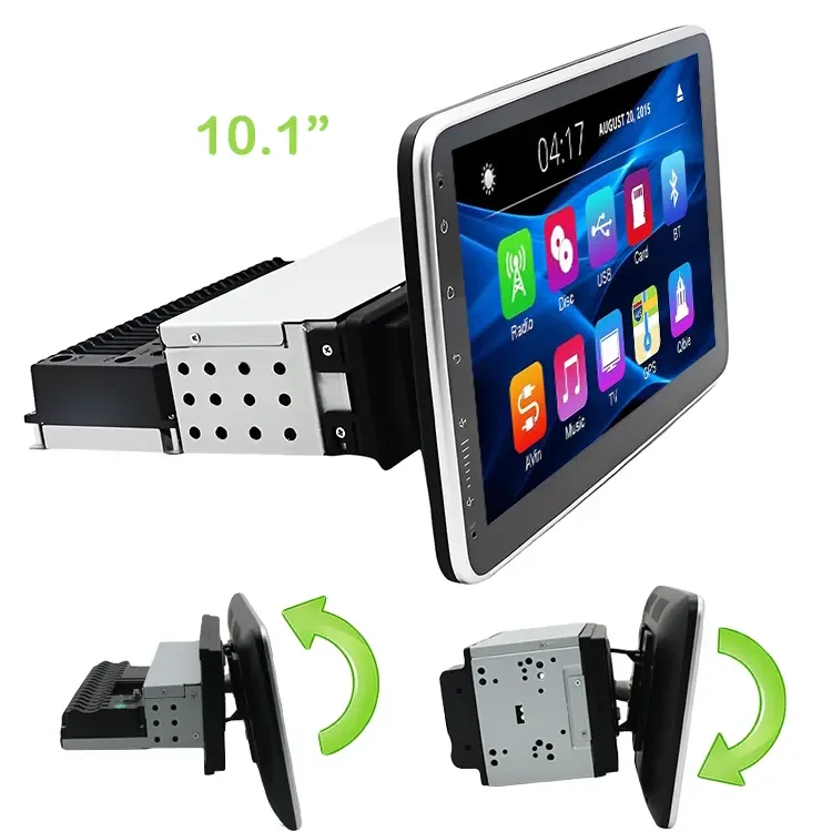 Factory Price 10-Inch Car Android Player with DSP Radios BT FM Stereo RAM 4GB 64GB ROM Para Autos Multimedia Video Dvd Player