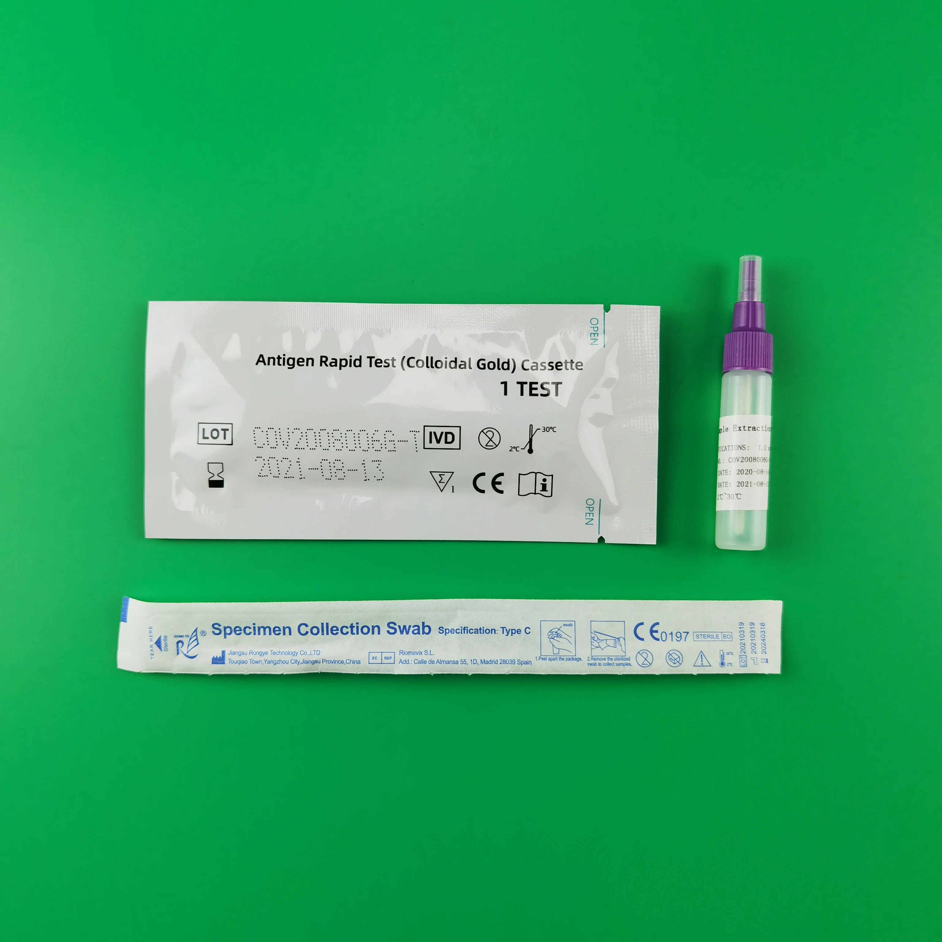 Medical test kit rapid nasal swab rapid diagnostic test kit pcr test kit rapid