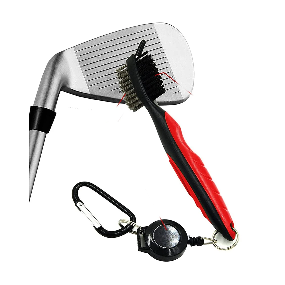club cleaner brush golf Ball /green fork SS Golf Brush