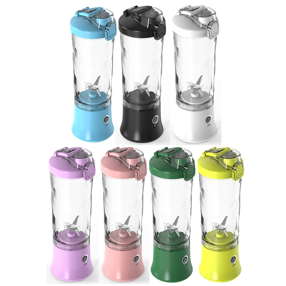 Brand new 600ML USB type-C 4000mAh licuadora portatil  mixeur mini low noise smoothie Rechargeable Juice portable Juicer Blender