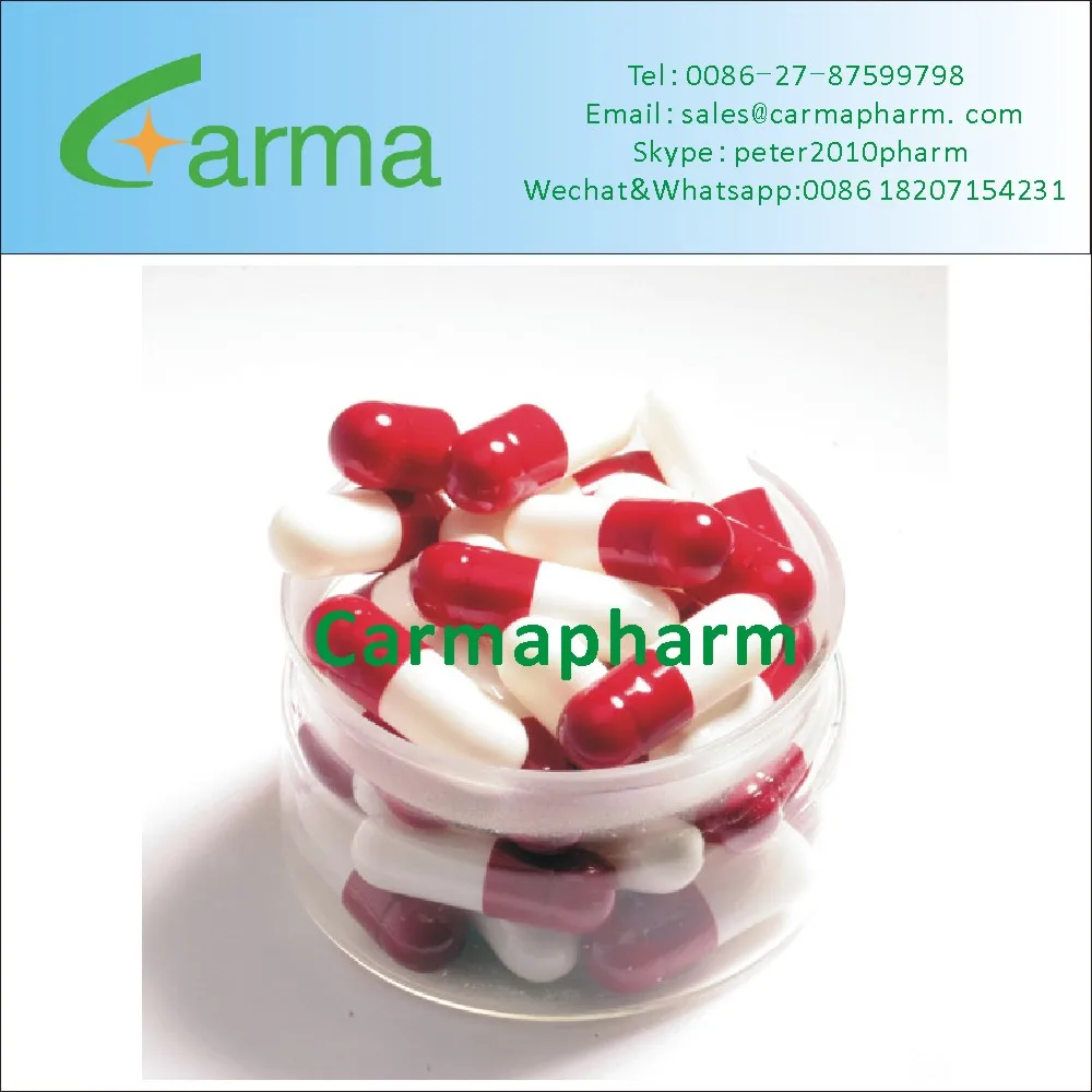 Red white colored BSE Free Empty Hard Gelatin Capsules