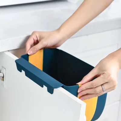 Настенный кухонный акриловый контейнер для мусора хранения стойка подвесной мусор