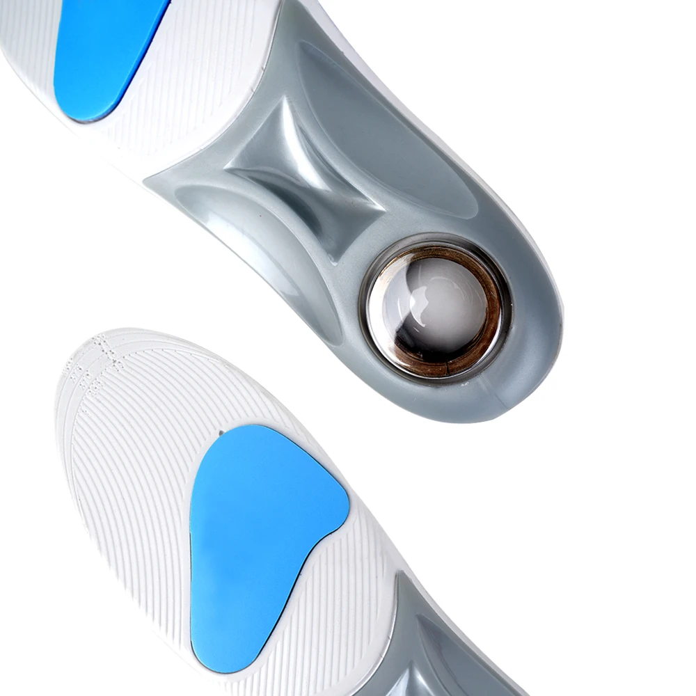 Custom Pattern Spring Poron Insoles Running Air Cushion Shock-absorbing Insoles For Men And Women