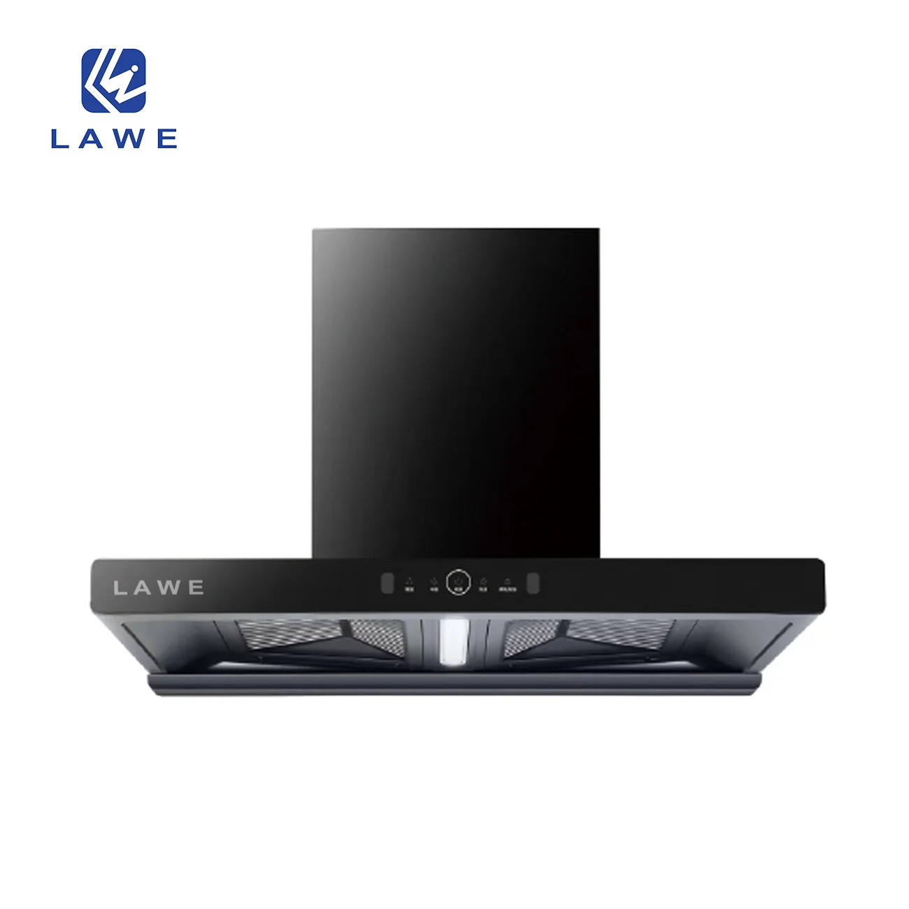 New Trend Kitchen Chimney Hood with Filter Power Suction High Efficiency Smart Range Hood Sensor Switch 90cm Powerful Copper