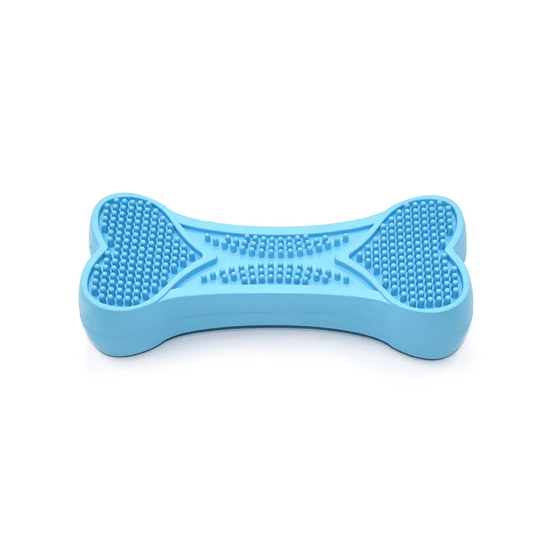 Pet Dog Toy Interactive Durable Soft Rubber Balls For Small Large Dogs Puppy Cat Chew Toys Tooth Cleaning Dog Food Toy