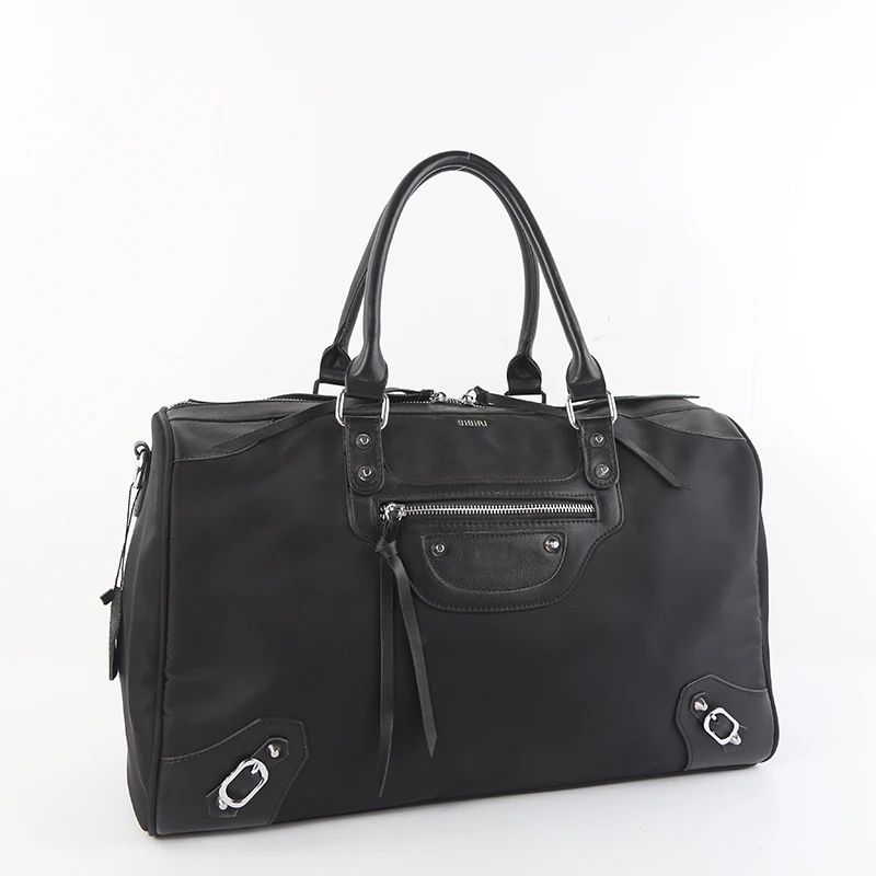 Comfortable classic travel storage bag nylon duffle handbag