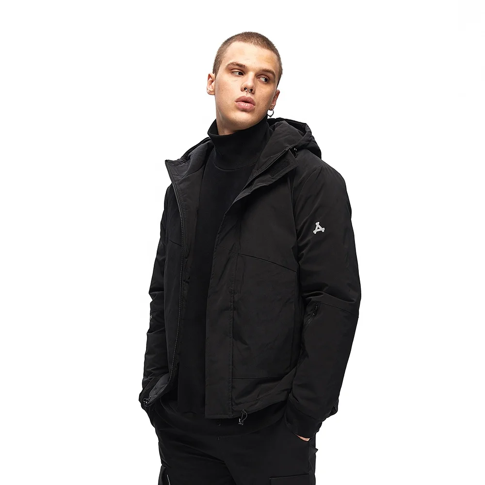 
Fashion design custom warm plain Duck down fabric winter jacket outdoor 