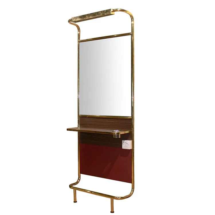 hair salon equipment full length salon mirrors station styling mirror with light