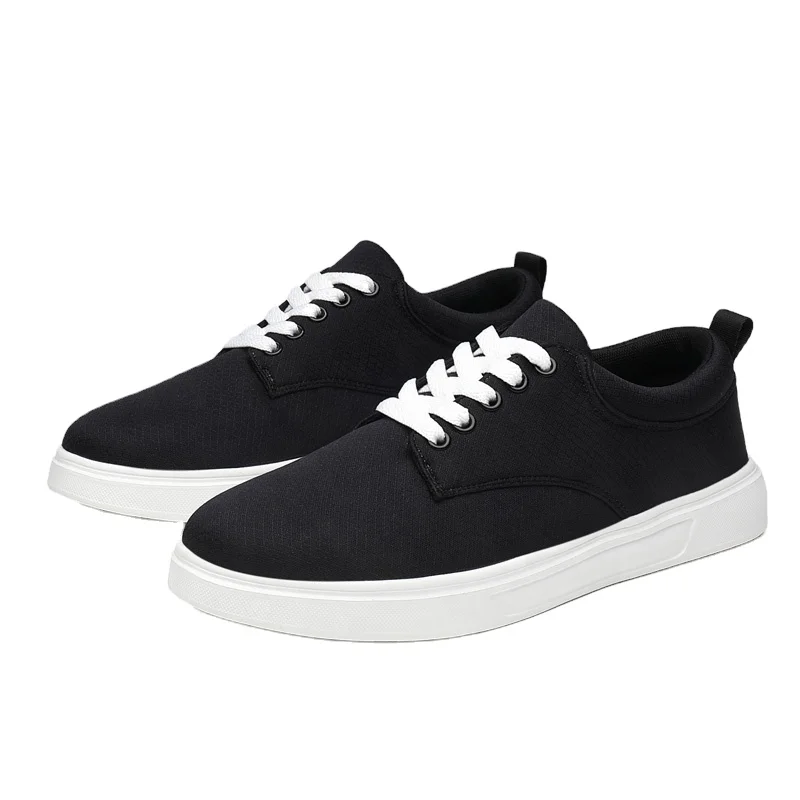 Hot Selling Stylish European Business Casual Men Sneakers Office Executive Walking Waterproof Custom Mens Canvas Casual Shoes