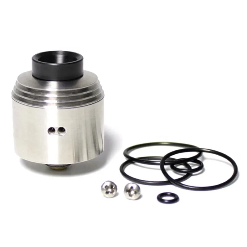  Лидер продаж испаритель для электронной сигареты Hussar V2.0 Style RDA Silver 316SS 22