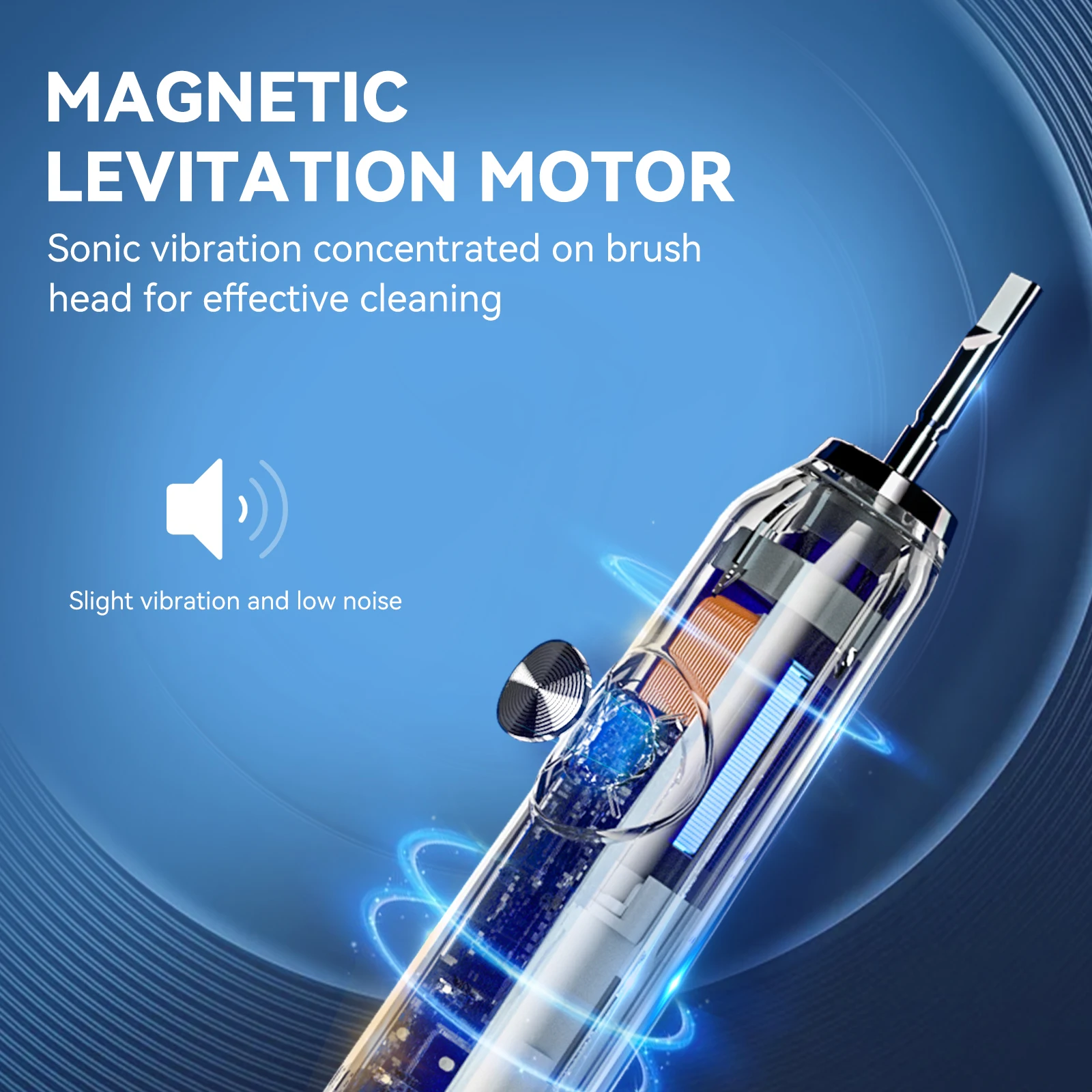 JTF nursing Wireless charging smart eco friendly sonic electric toothbrush for Sensitive teeth