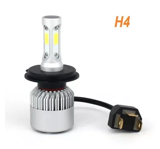 Led Heading Light S2 H4 Cob 36w Led Bulbs 8000lm White Color H1 H3 H7  H11 9005 9006 For Car Headlight Lamp Kit Car Light Lamp