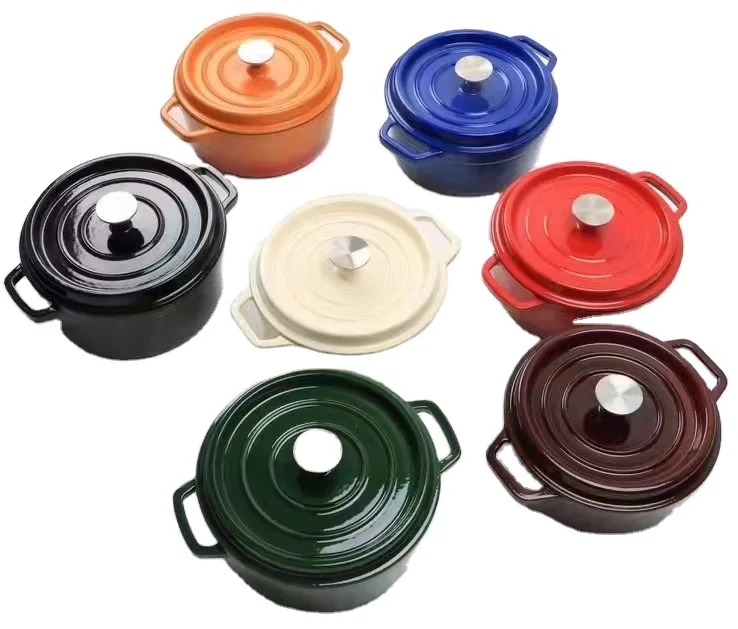 Cheap top quality cast iron le creuset casserole cookware cast iron manufacturer in China