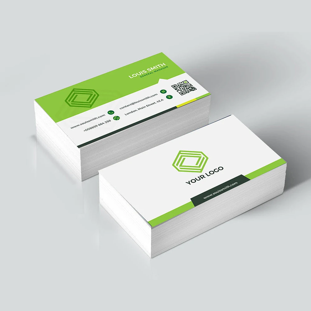 Белая на заказ поздравительная открытка с днем рождения Рождественская перерабатываемая печать бизнес спасибо дизайн поздравительных открыток