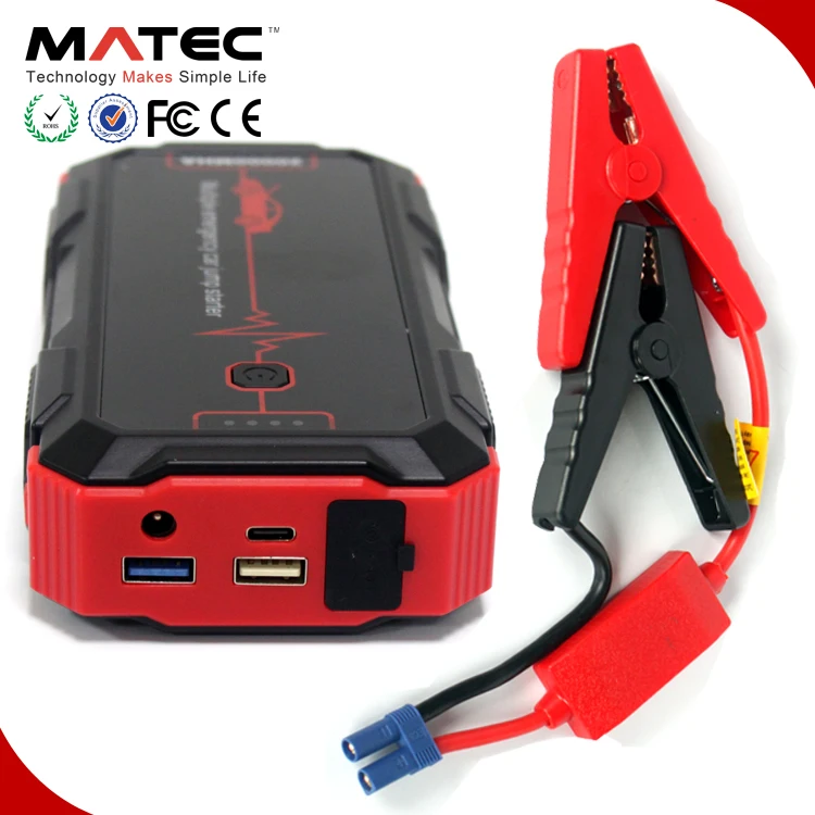 Wholesale 2000A 12/24V jump starter diesel car starting up to 6000cc emergency rescue tool powerbank 20000mah auto batteries