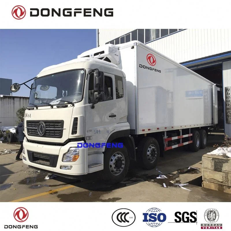 Dongfeng LHD and RHD delivery van prices frozen refrigerated truck body