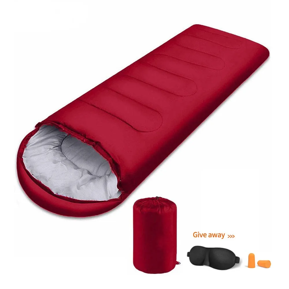 New Design  Outdoor Waterproof Tourist Sleeping Bags 3 season Portable  camping lazy bag air sofa