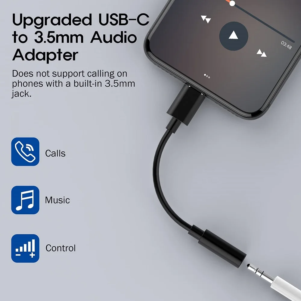 Hi-Fi аудио Dac 3 5 мм адаптер для наушников Usb Тип C до разъем мобильного