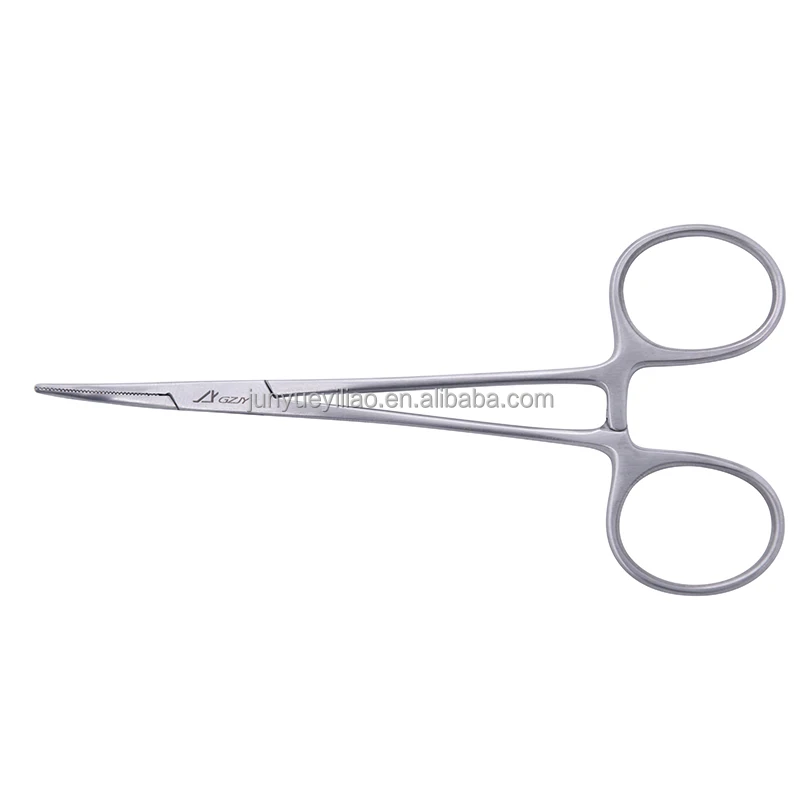 12.5cm Micro Hemostatic Mosquito Forceps Straight/Curved